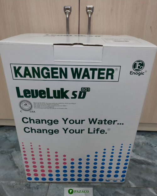 Đập hộp sản phẩm Kangen LeveLuk SD 501